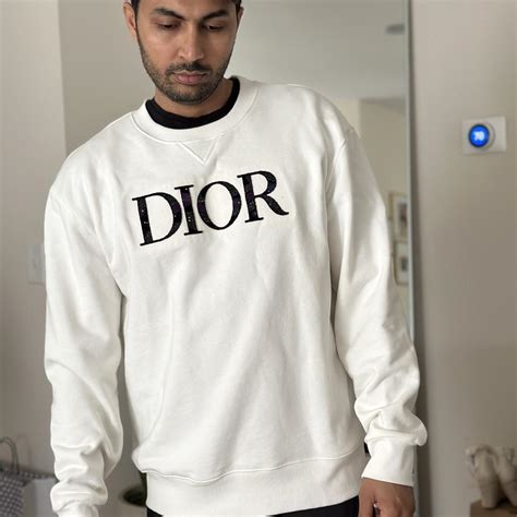 dior sweatshirt fake